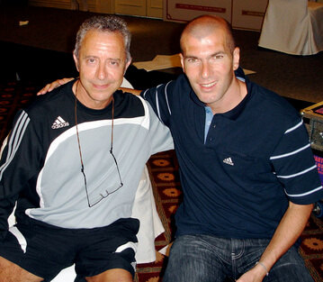 Alf with Zidane