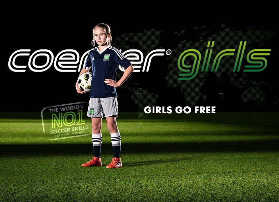 Coerver Girls Go Free