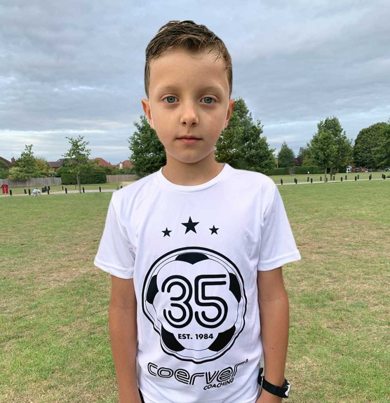 Coerver Kids 35 Year Camp Tee - Image 2